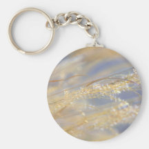 Grass seed keychain