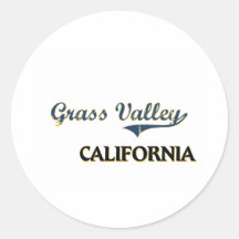 Grass Valley California City Classic Sticker