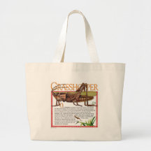 Grasshopper tote bag