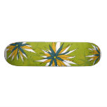 Grassy Flowers Skateboard Deck