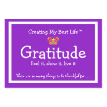 Gratitude Card Business Card