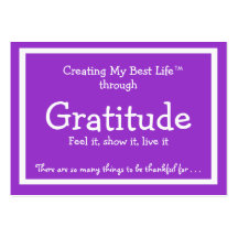 Gratitude Card Business Cards