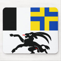 Graubunden, Switzerland flag Mousepads