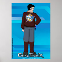 Gravitronix 'Roy'  Poster
