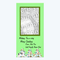 Great Dane - Autumn Floral Design Photocards photo cards