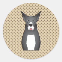 Great Dane Cartoon Sticker