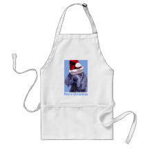 Great Dane Puppy Christmas Apron