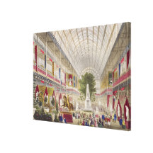 Great Exhibition, 1851: South Transept, from Inter Canvas Print
