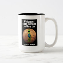 Great mug with an eco-friendly message.