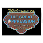 Great "O"ppression Greeting Card