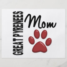 Great Pyrenees Mum 2 Flyers