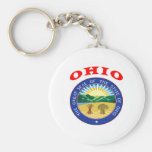 Great Seal Of  State Ohio Key Chains