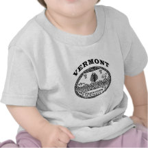 Great Seal Of  State Vermont Tees
