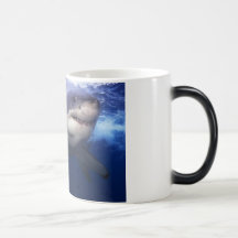 Great White Shark Colour Change Coffee Mug