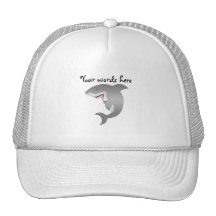 Great white shark hats