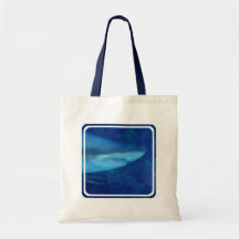 Great White Shark Small Canvas Bag