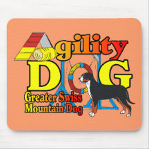 Greater Swiss Mountain Dog Agility Mousepads