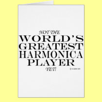 Greatest Harmonica Player Yet cards