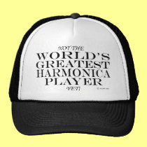 Greatest Harmonica Player Yet hats