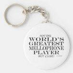 Greatest Mellophone Player Close Keychains