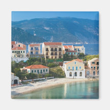 GREECE, Ionian Islands, KEFALONIA, Assos: 2 Magnet