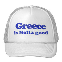 Greece is Hella Good Mesh Hats