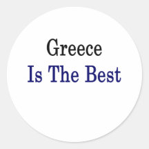 Greece Is The Best Stickers