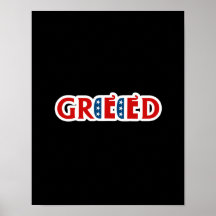 Greedy Republican Poster