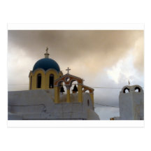 greek islands post card