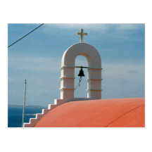 greek islands postcard