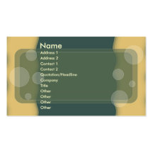 Green abstract dot design business card templates