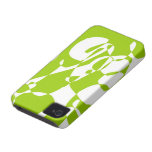 Green abstract pattern iphone case iPhone 4 Case-Mate case