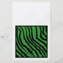 Green and black abstract stripes pattern. flyer design