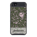 Green and Pink Paisley Personalised