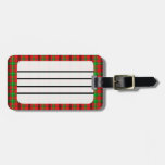Green And Red Plaid Fabric Background