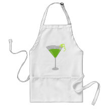 Green Apple Martini Apron