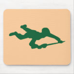 Green Army Man Mouse Pads