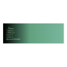 Green Aurora Business Card