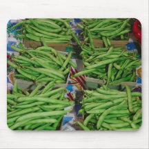 Green Bean Farm Stand Mousepads