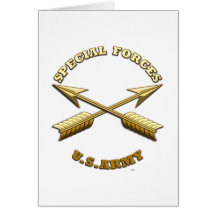 Green Berets Branch Insignia Cards