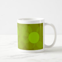 Green Circles Mug