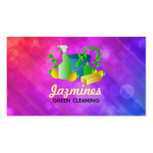 Green Cleaning business cards