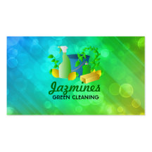 Green Cleaning business cards