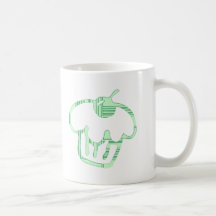 Green Cupcake Set Coffee Mug