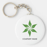 Green Customisable Keychain 3