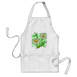 Green Daisy Aprons