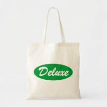 Green Deluxe Tote Bags