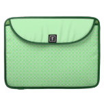 Green Dots Pattern Sleeve For MacBook Pro