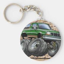 Green Eddie Bauer Bronco Keychains