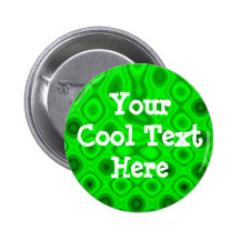 "Green Electricity II" Template Pinback Button